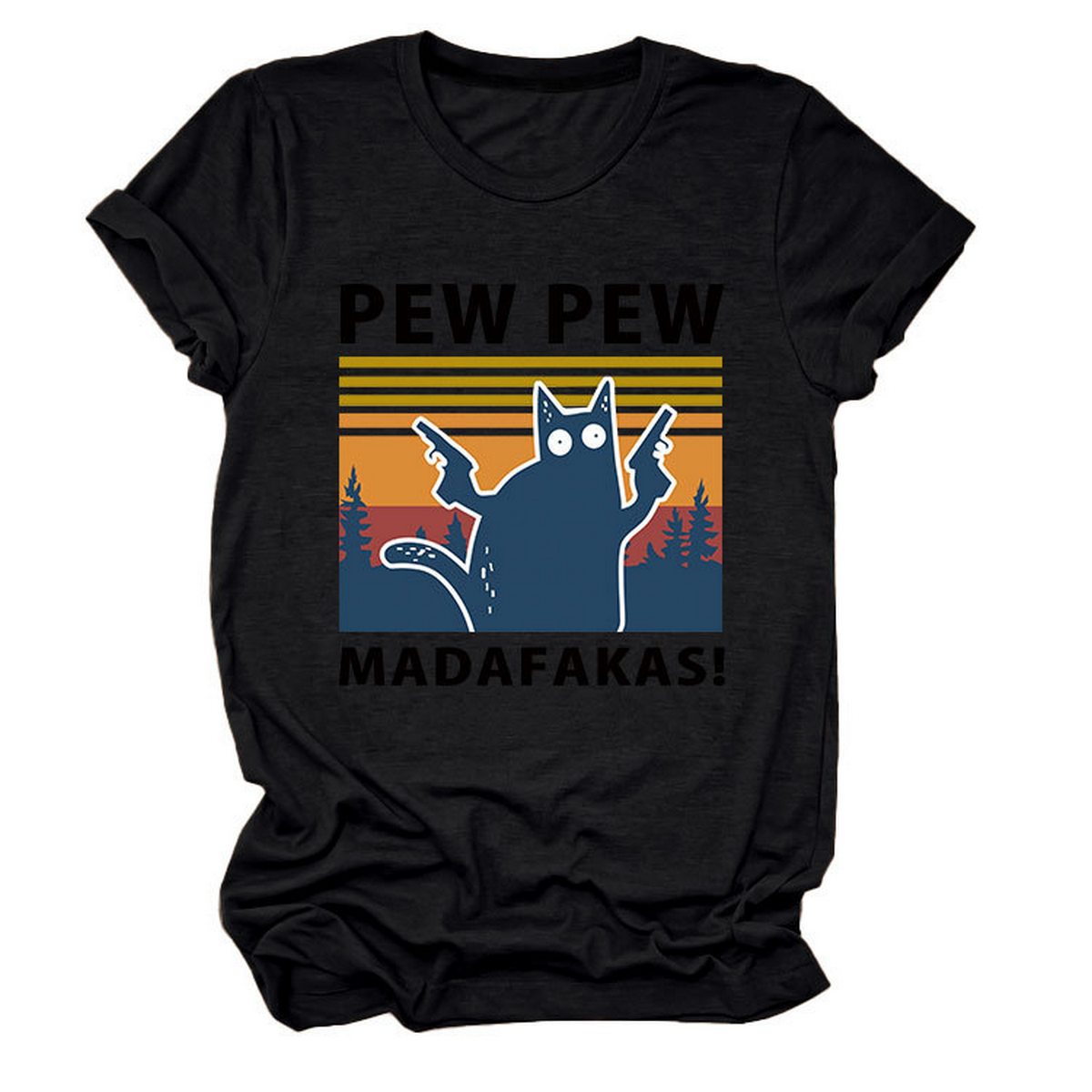 Ladies' Summer Tee, Casual Loose Fit T-Shirt_CWTTS1492