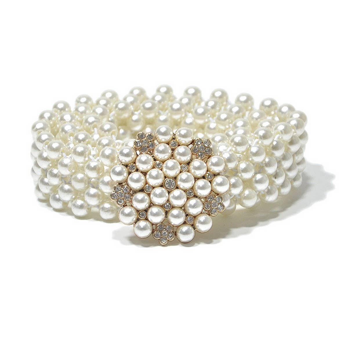 WOMEN'S STRETCH PEARL ELASTIC WAIST CHAIN_CWABE0522
