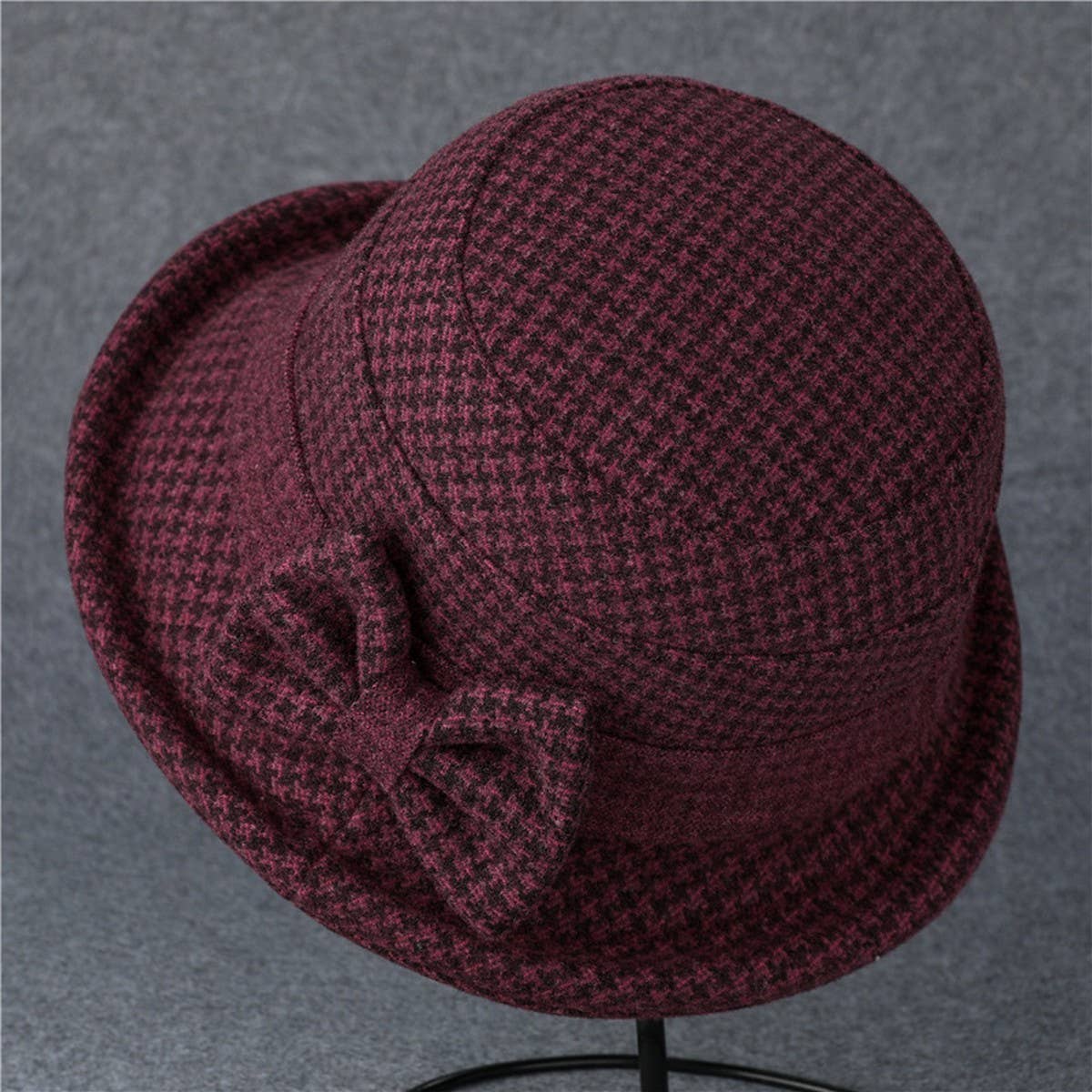 AUTUMN AND WINTER WARM BOW HAT_CWAH1790