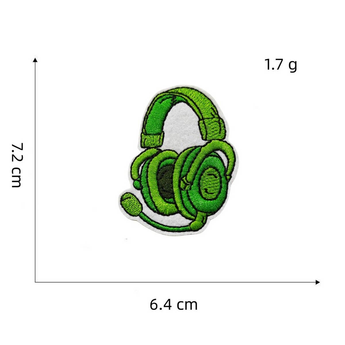GREEN SERIES CARTOON EMBROIDERED PATCH