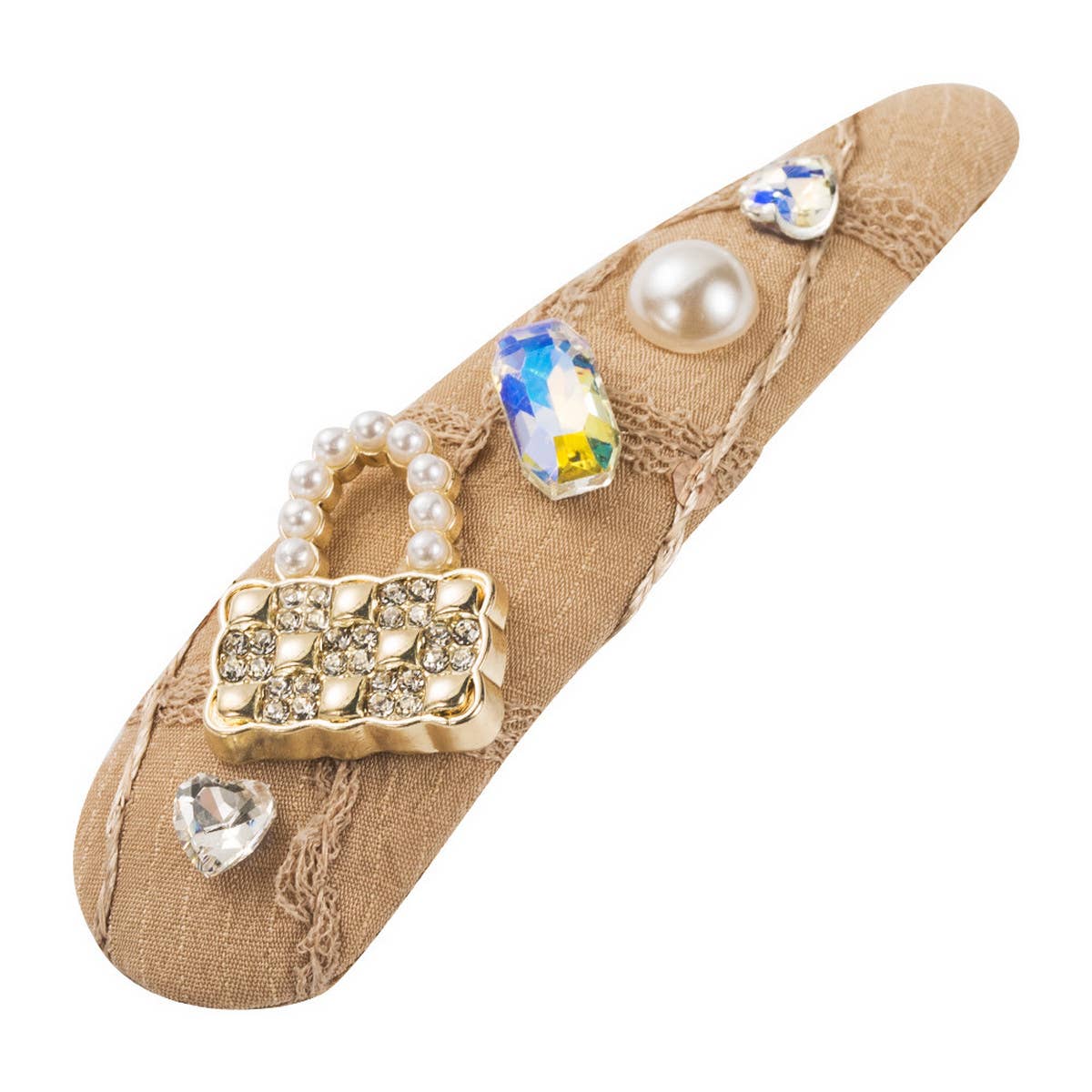 WOMEN RHINESTONE PEARL HAIRPINP_CWAHA1773