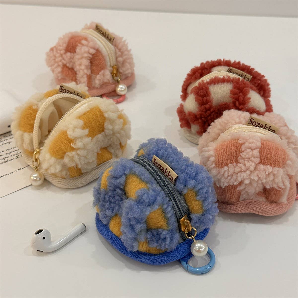 CWAB5807_COLORFUL AND CUTE 3D EARPHONE PROTECTIVE CASE