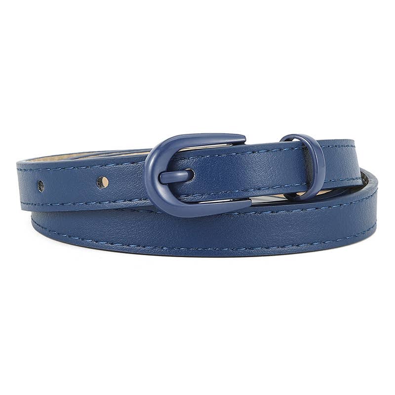 Versatile commuting pin buckle simple belt