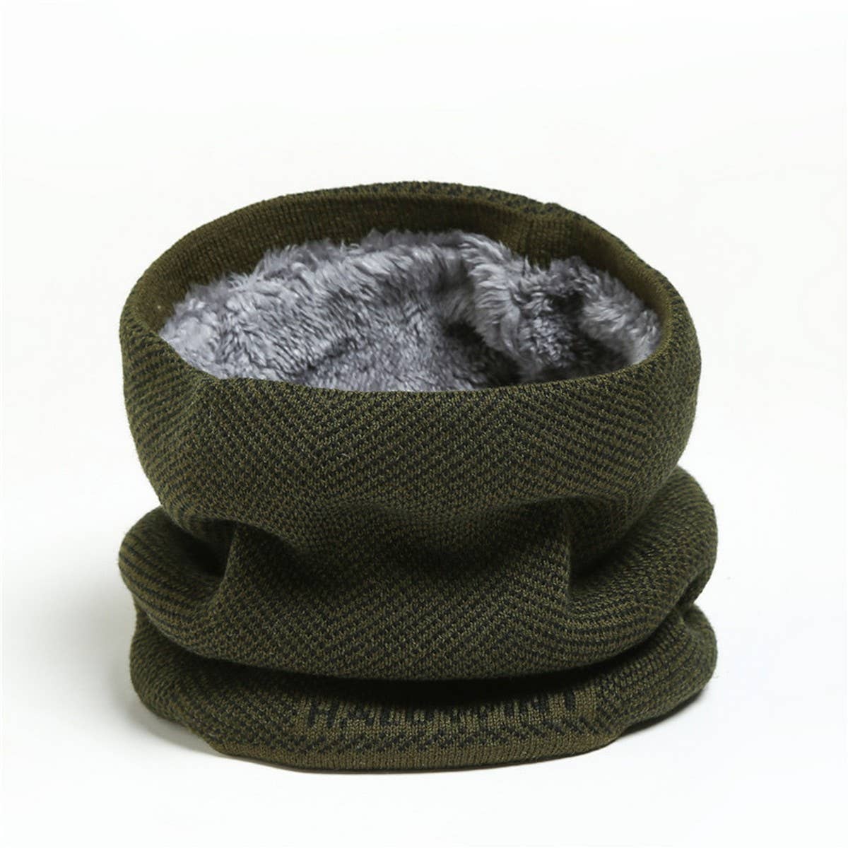 WATER RIPPLE SIMPLE COLOR MATCHING NECK GAITER