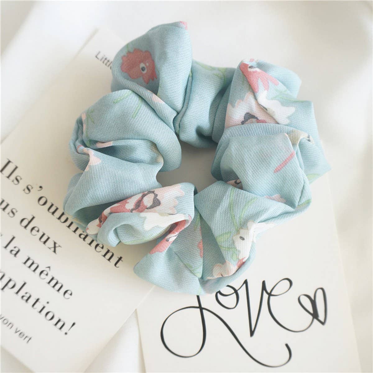 CASUAL FRESH FLORAL HAIR ROPE_CWAHA0848
