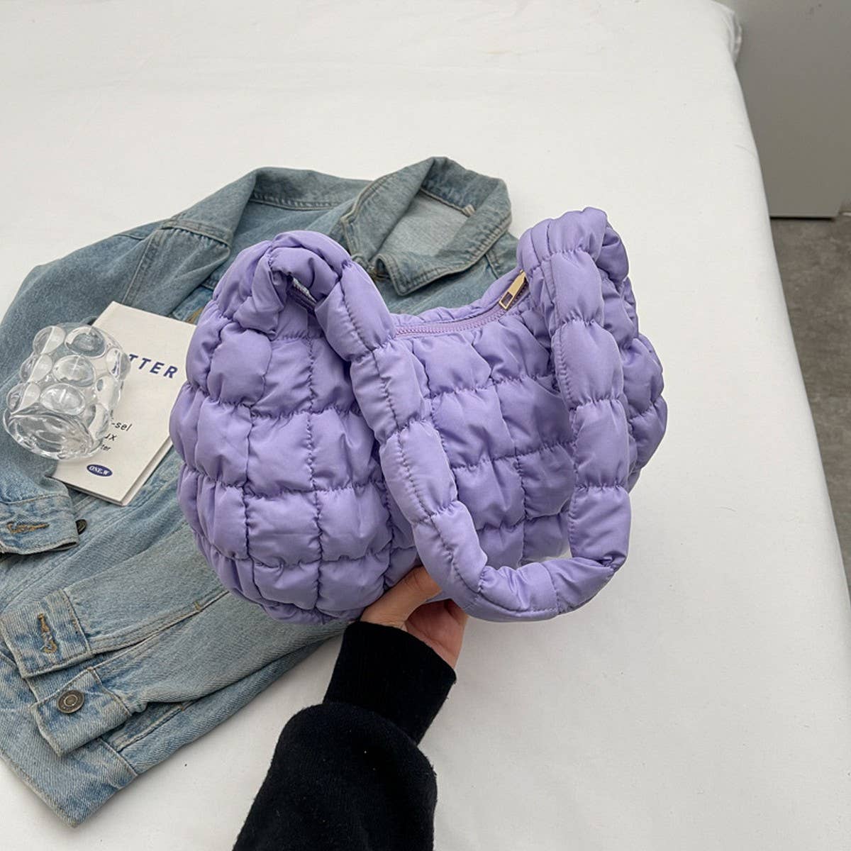 Dongdaemun Cloud Bag Puffy Shoulder Tote_CUAB00525