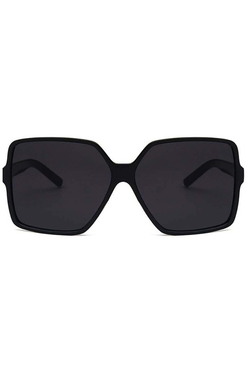 STREET SHOOTING SQUARE LARGE FRAME SUNGLASSES_CWASG0121