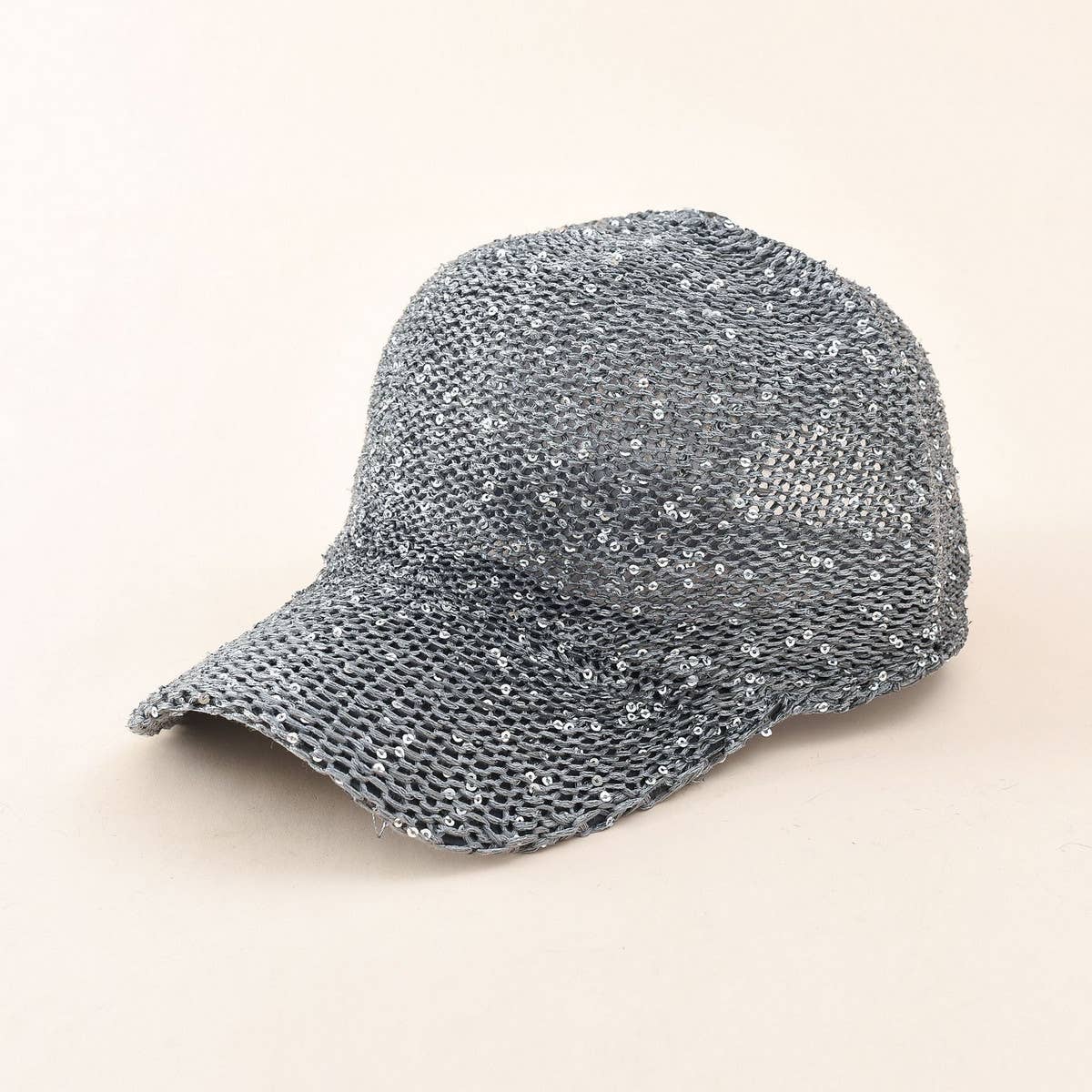 Women?™s Trendy Summer Sequins Baseball Cap Sun Hat CWAH1413