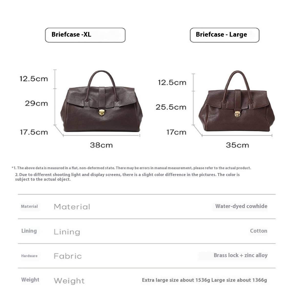 Ladies¡¯ Leather Briefcase ? Vintage Tote Style_CWAB5320