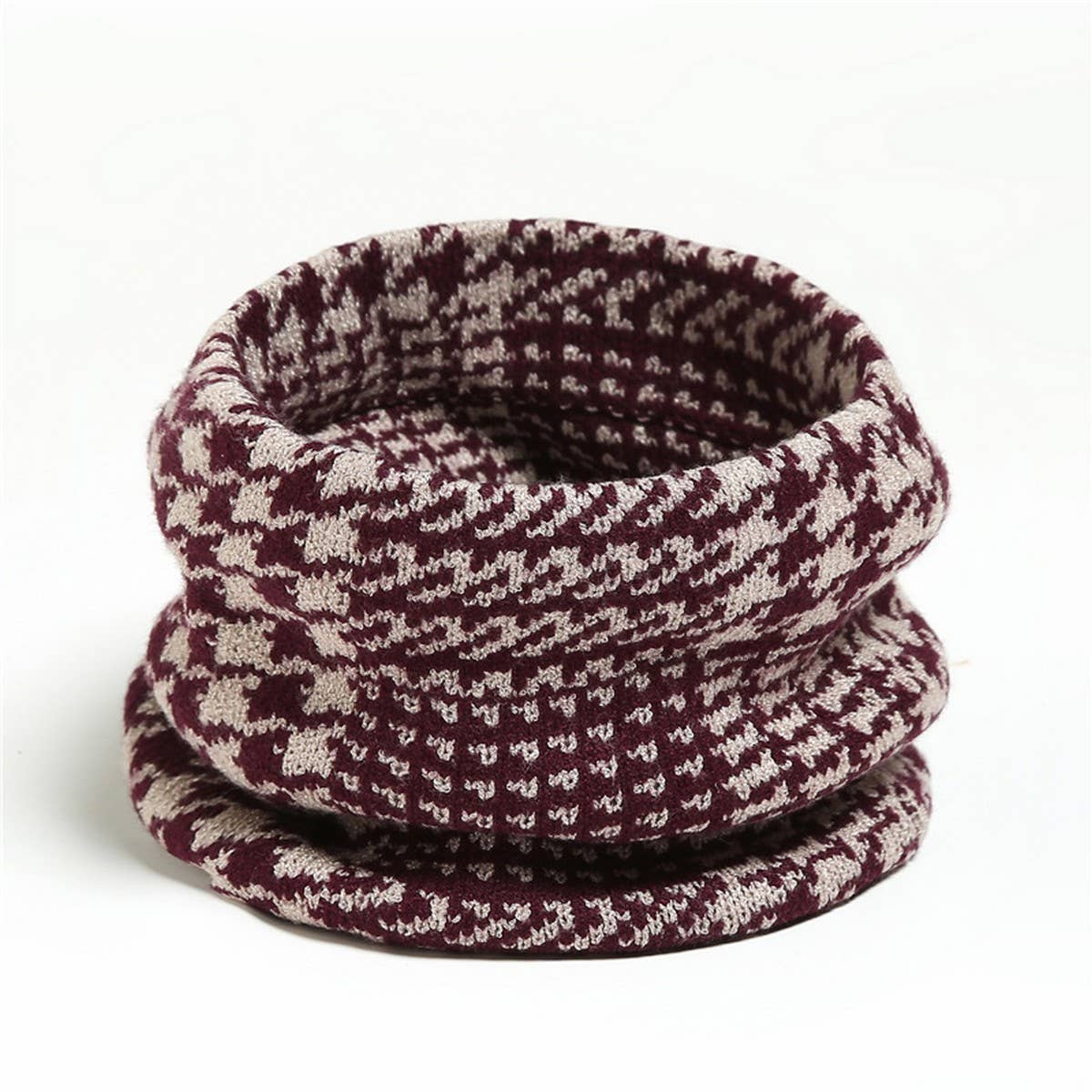 2024 NEW FASHION HOUNDSTOOTH NECK GAITER_CWASC1047