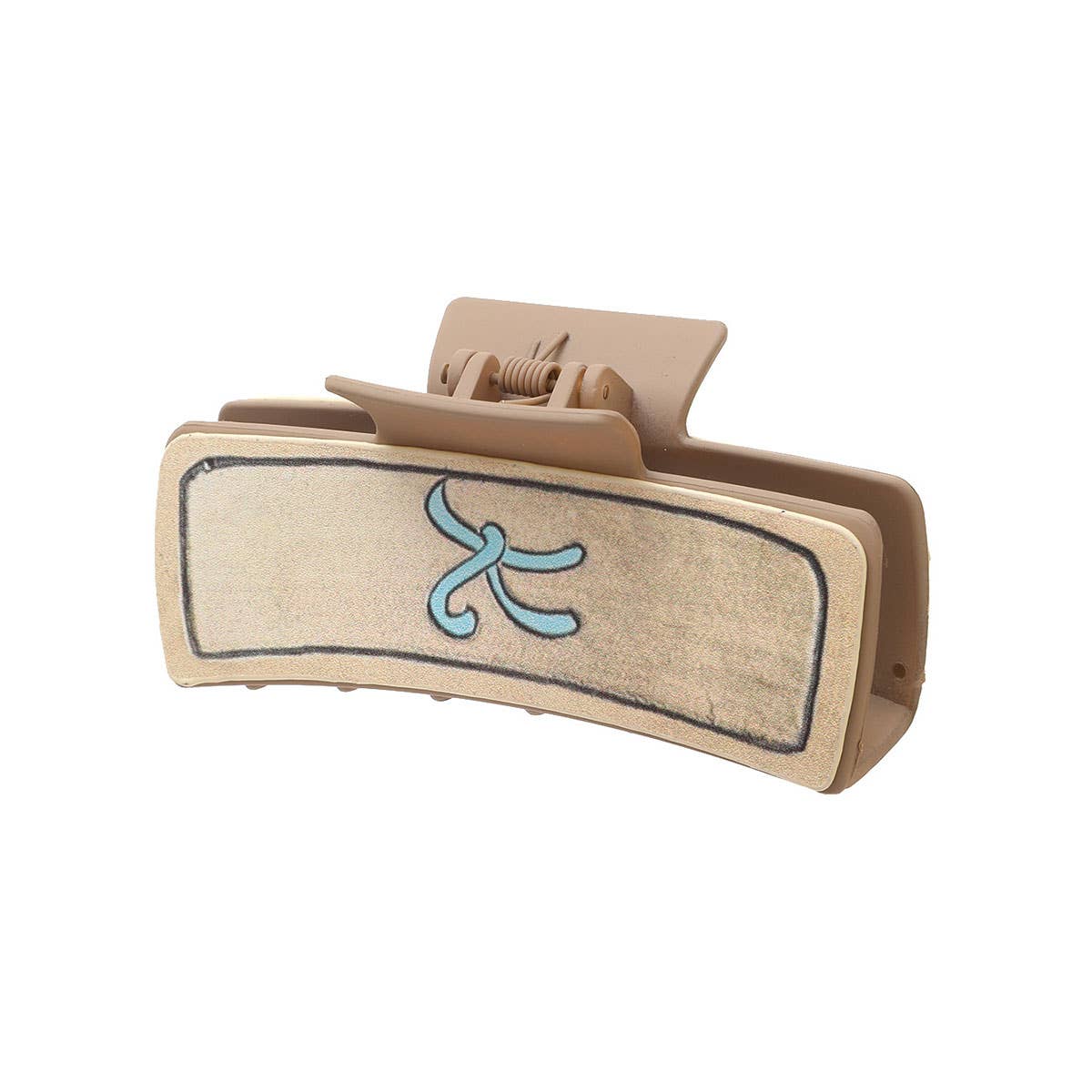 Western Leather Sunflower Poker Hair Claw