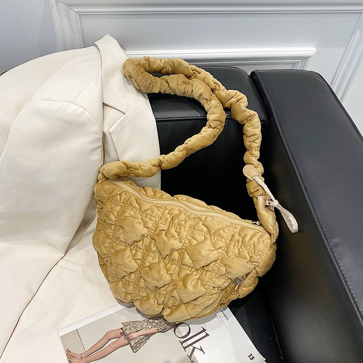 Fluffy Cloud Handbag Women Crossbody Shoulder Bag_CUAB00571