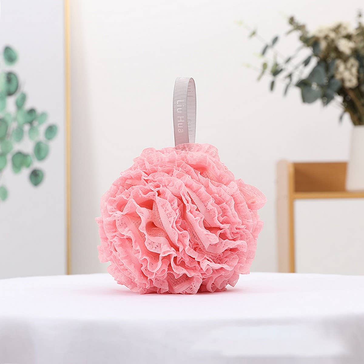 BATH POUF LACE NON-FRAGILE SOFT BATH BALL_CWMM3387