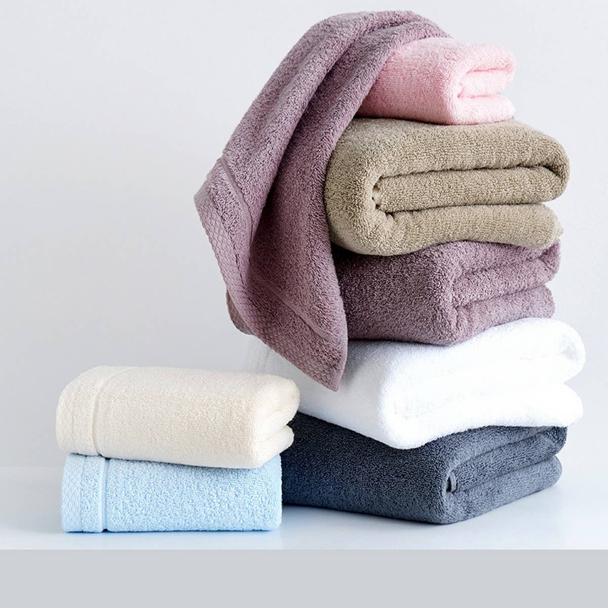 ADULTS' THICKENED AND SOFT LARGE COTTON BATH TOWEL_CWMM2303