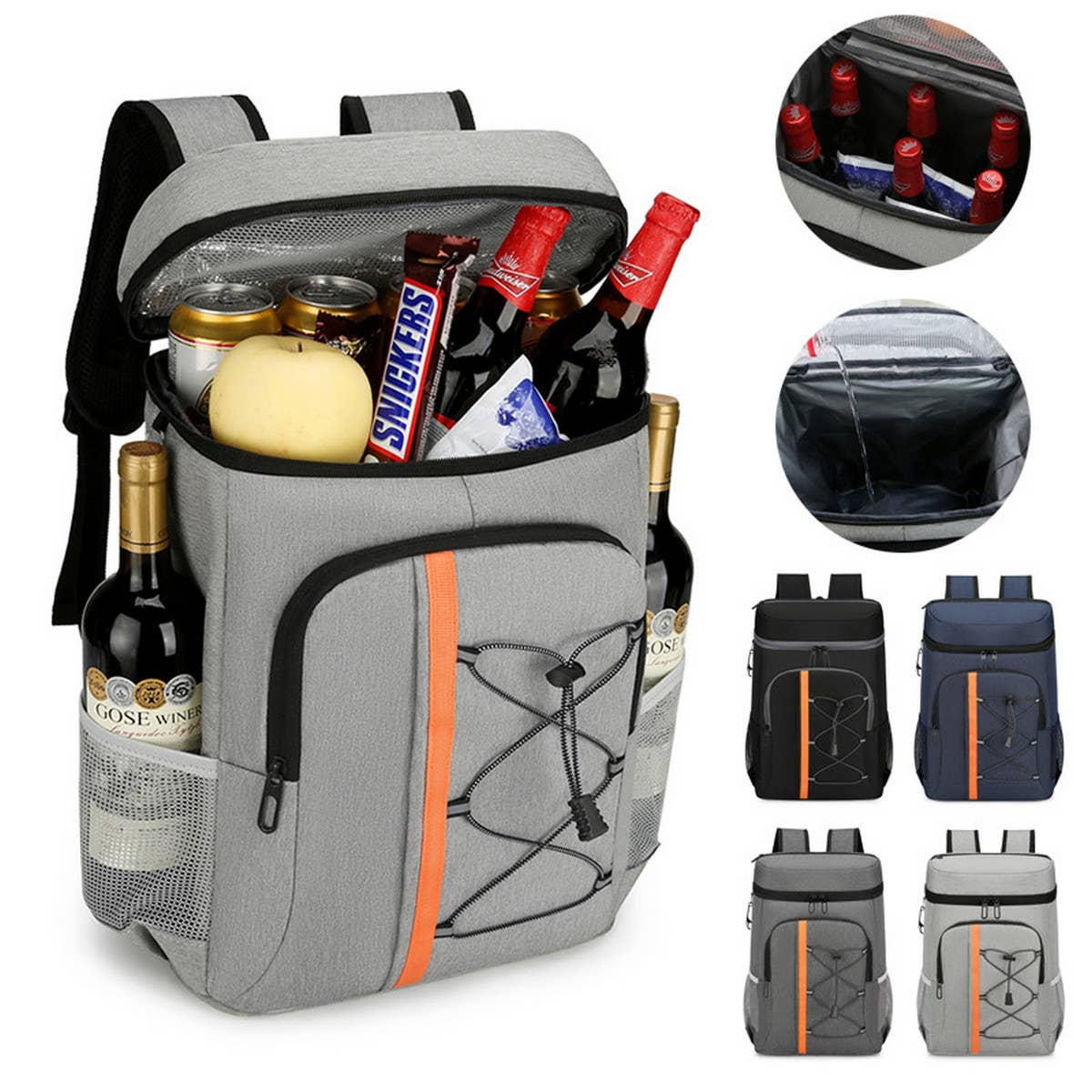 Thick Large Insulated Backpack with Foil Lining_CWAB5417