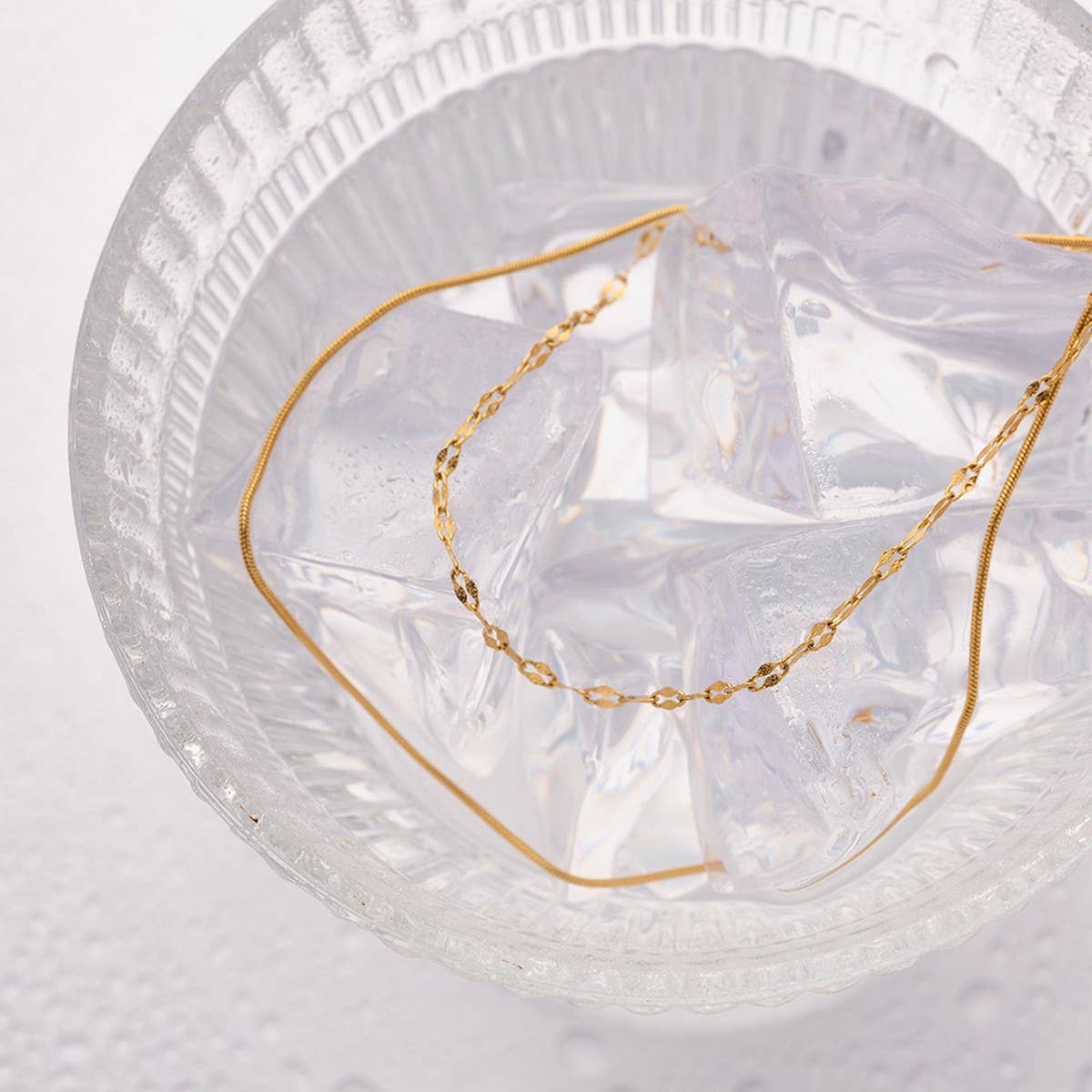 THE NICHE COLD STYLE STACKED CLAVICLE CHAIN_CWAJE1433