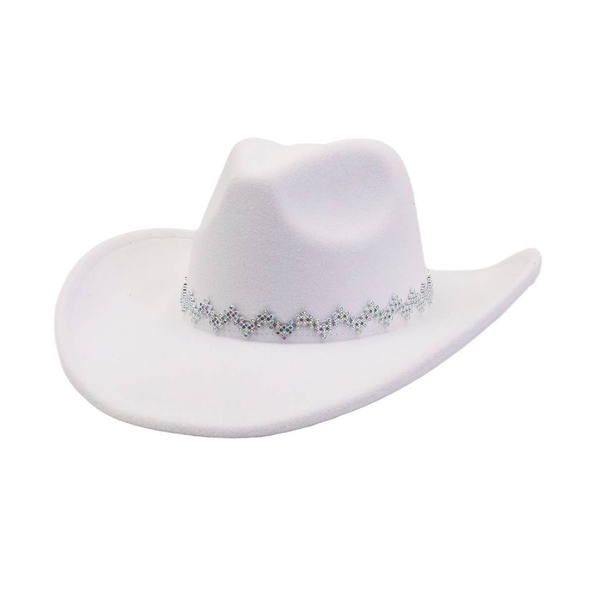 Men & Women Felt Cowboy Western Fedora_CWAH04436