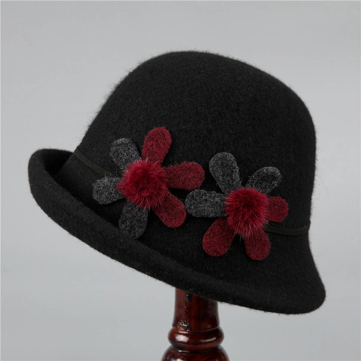 AUTUMN AND WINTER WARM THICK BUCKET HAT_CWAH1797