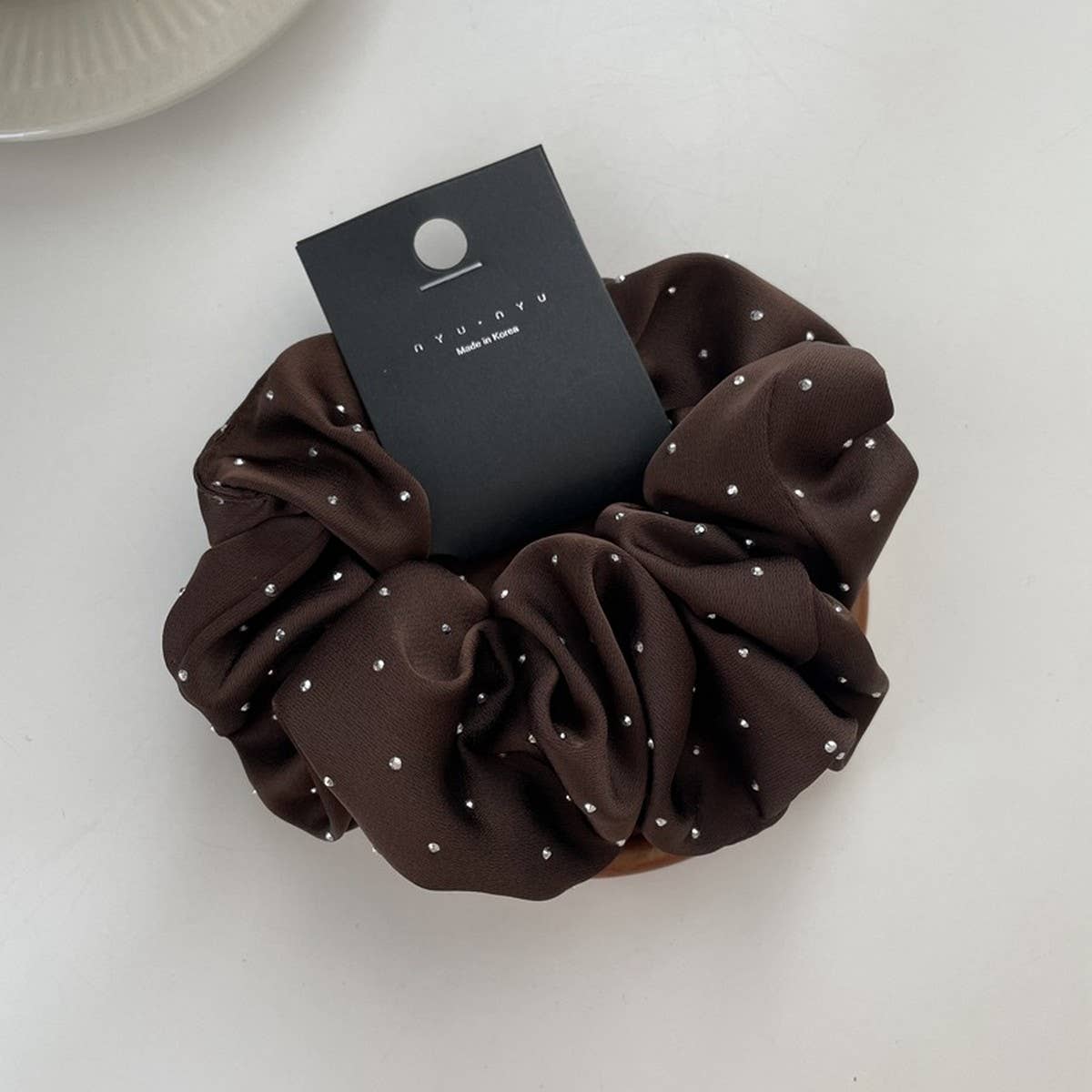VINTAGE FRENCH STARS HAIR SCRUNCHIES_CWAHA1726