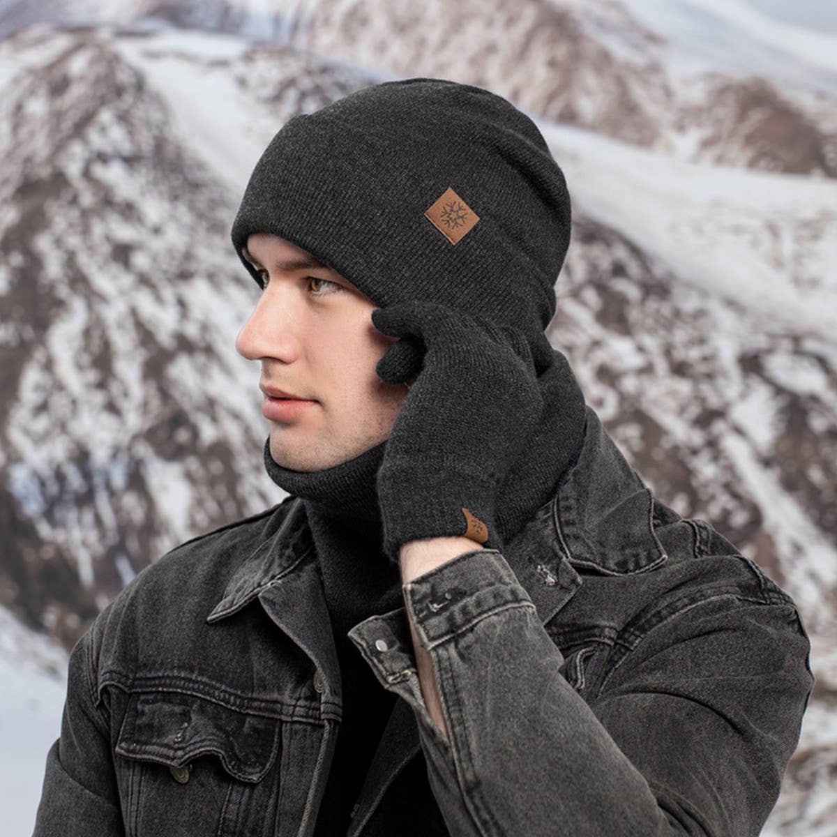 WINTER ADULT OUTDOOR WARM THREE-PIECE SUIT