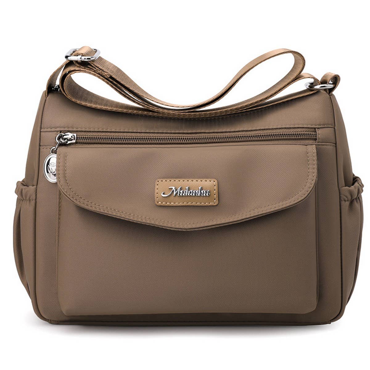 LARGE CAPACITY CASUAL NYLON SHOULDER BAG