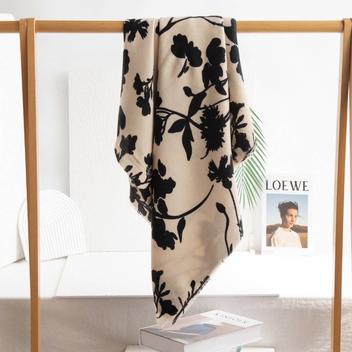 2024 NEW SHORT BEARD PRINTED TASSEL SCARF_CWASC0921