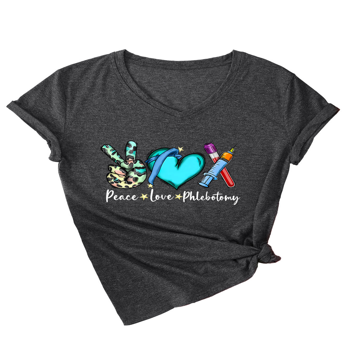 Women?™s V-Neck Tee ??Trendy & Fashionable_CWTTS1540