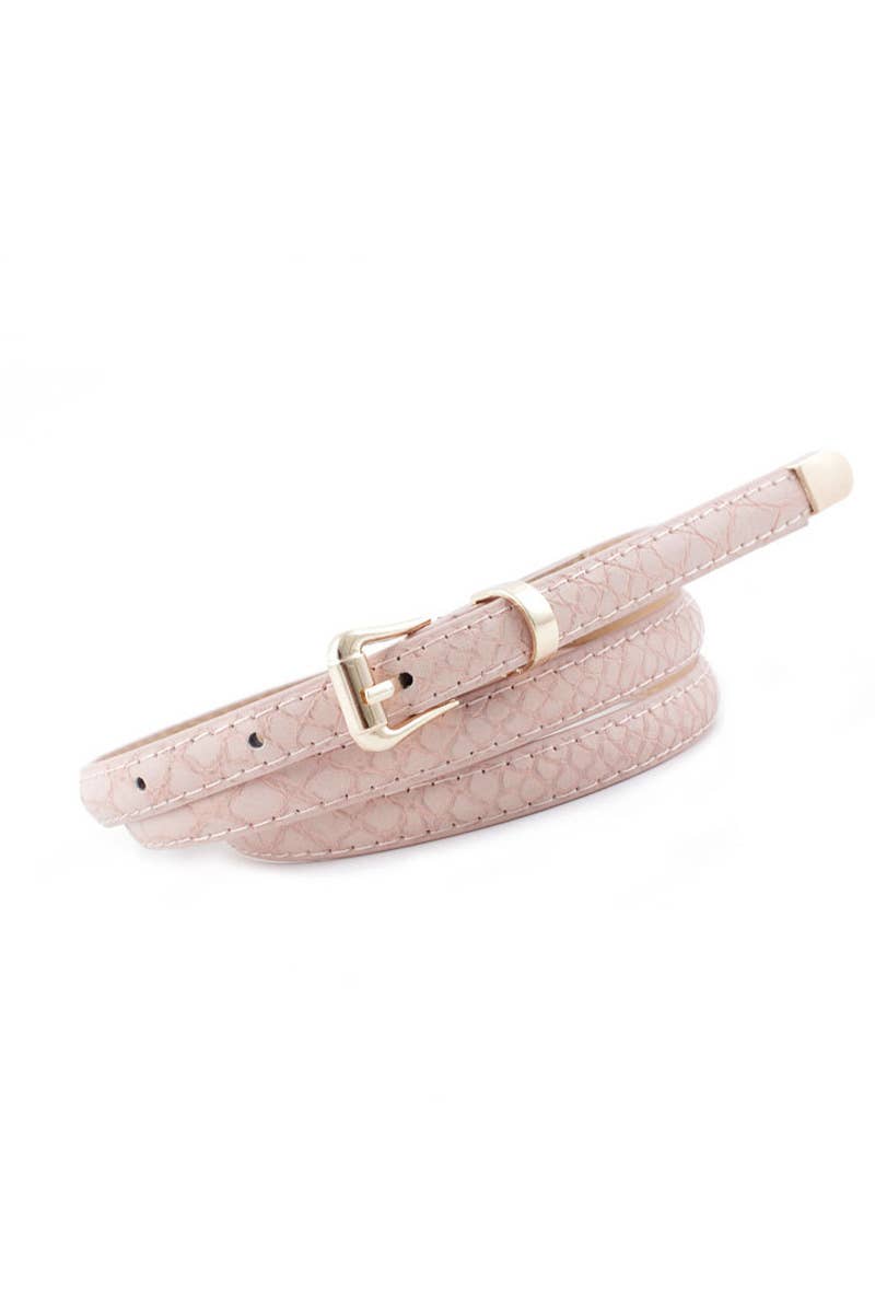 PATTERNED DANDY SLIM BELT_CWABE0077