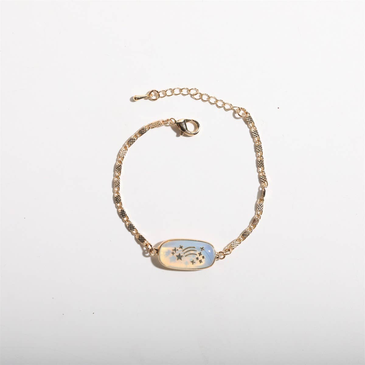 Butterfly Star Moon Heart Snake Flower Bracelet_CWMM3906