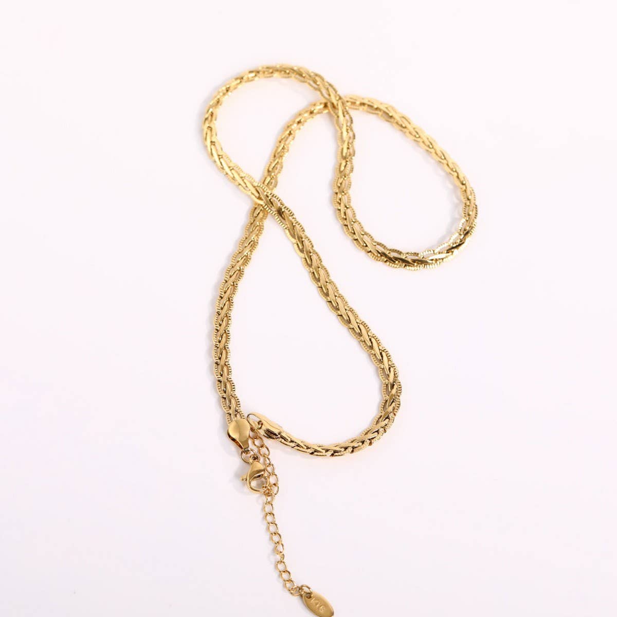Basic stacking accessories clavicle necklace_CWMM5650