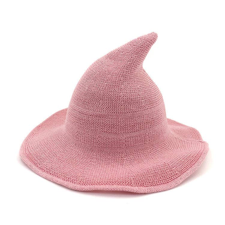Halloween Pointed Witch Hat, Knit & Foldable_CWAH0617
