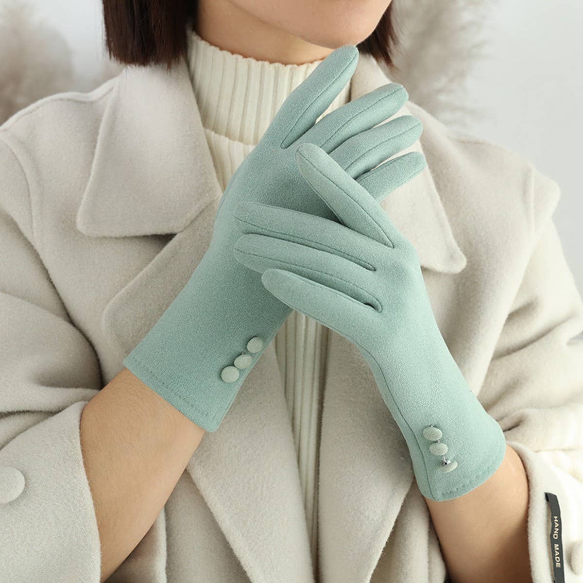 NEW AUTUMN AND WINTER FASHION LADIES WARM GLOVES_CWAG00538