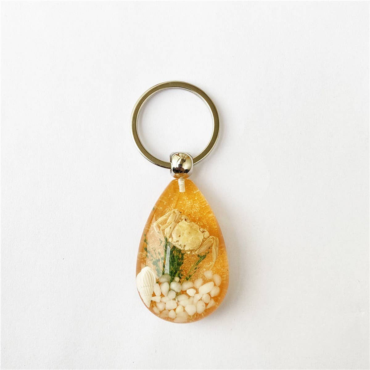 NEW LUMINOUS CRAB OCEAN CAR KEYCHAIN PENDANT