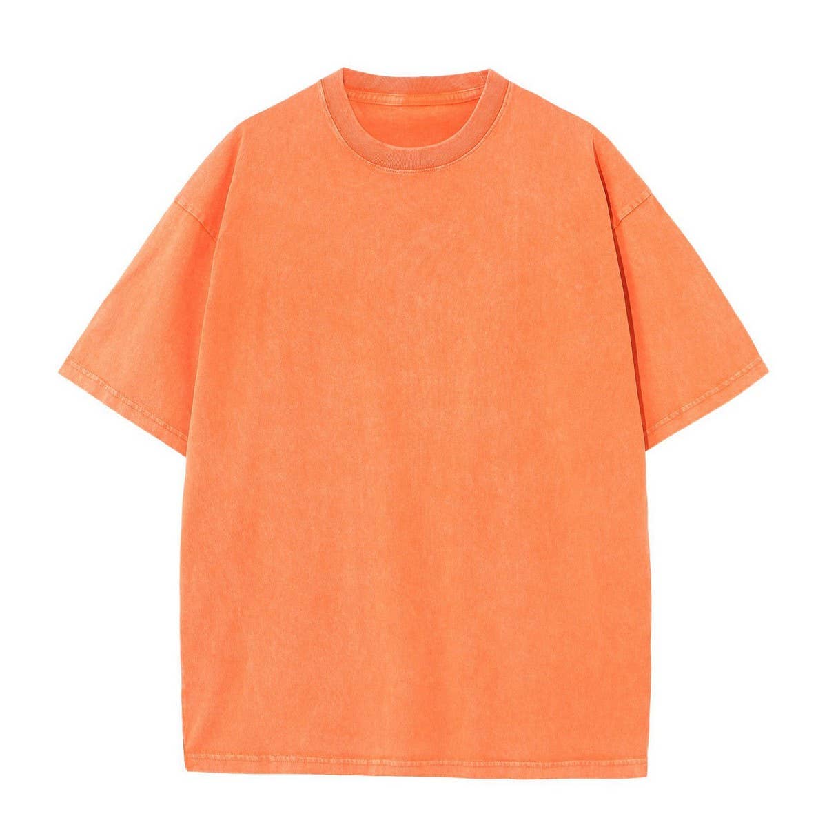 270g Heavyweight Wax-Dyed Vintage Cotton T-Shirt–Custom Logo