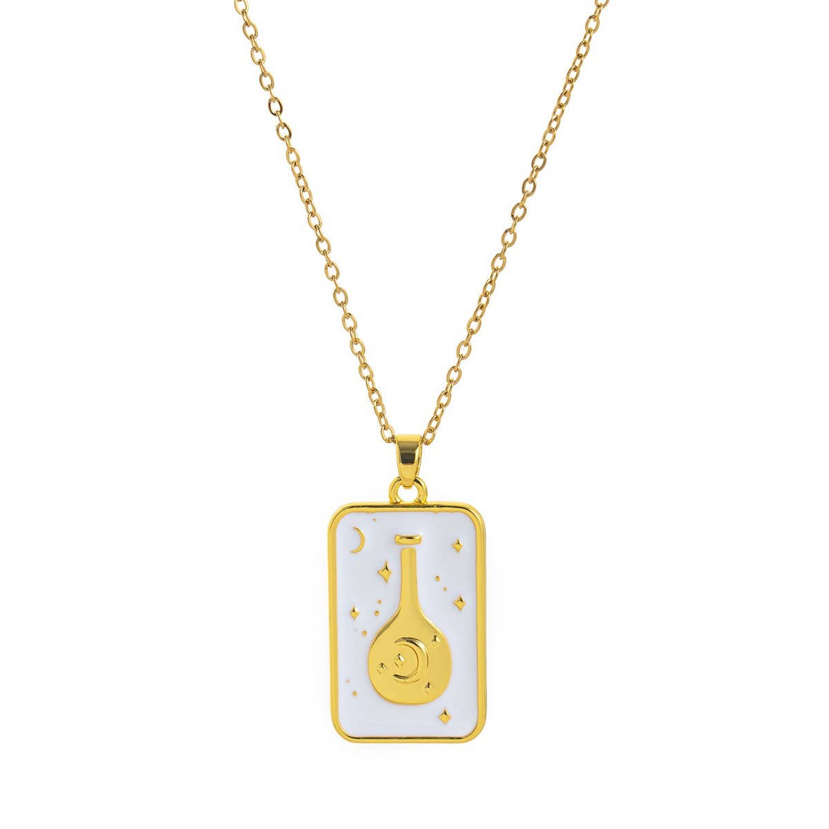 HIGH-END RETRO TAROT CLAVICLE NECKLACE FOR WOMEN