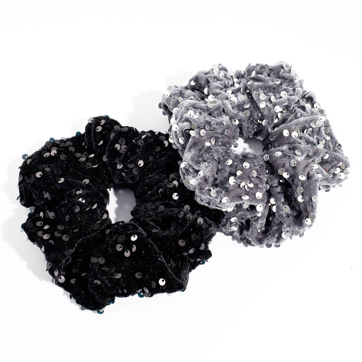 HOT SELLING VELVET SEQUIN HAIR TIE