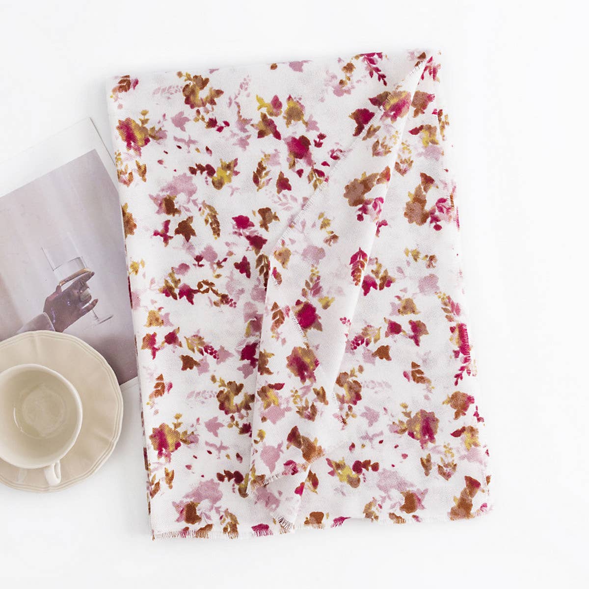 Elegant Faux Cashmere Scarf ? Long Winter Wrap