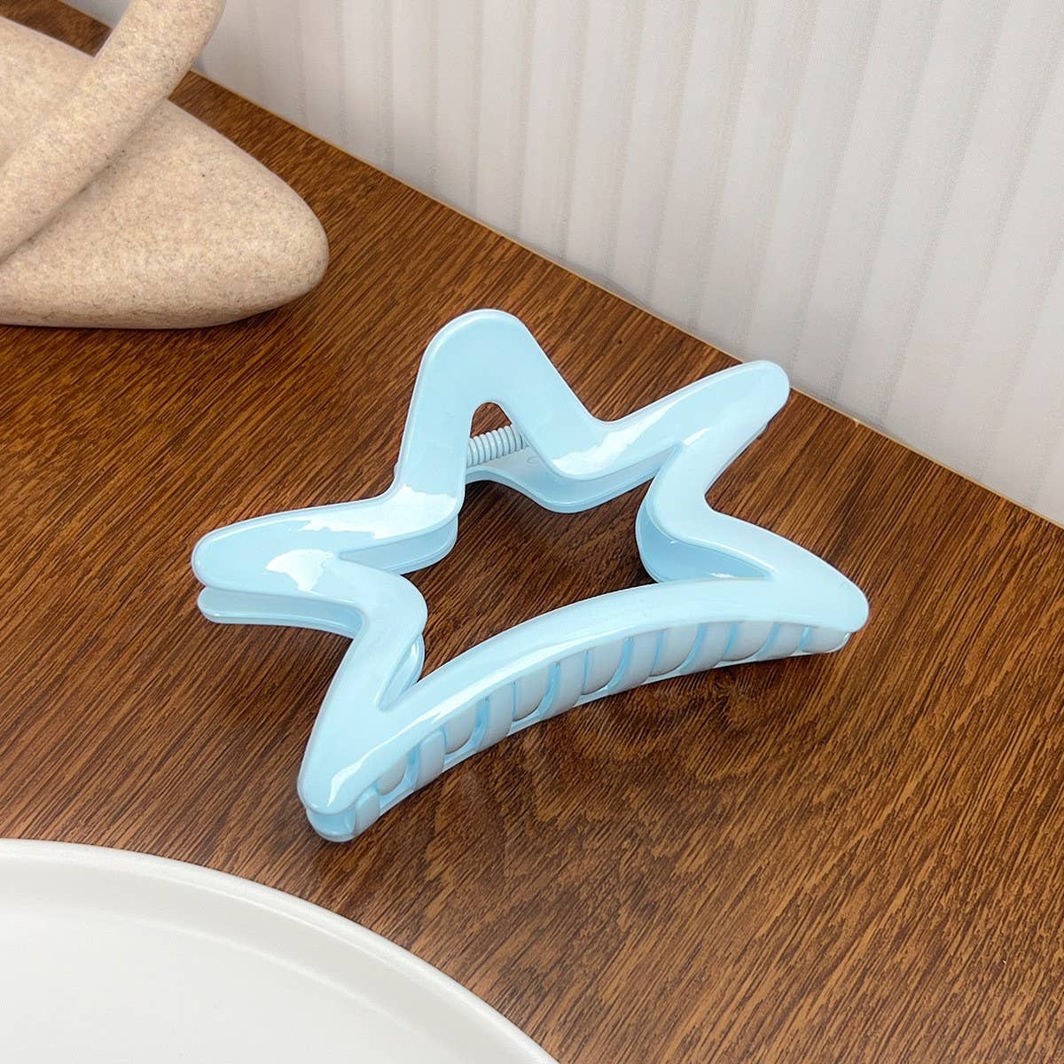 SWEET GIRL BOW FIVE-POINTED STAR HAIRPIN