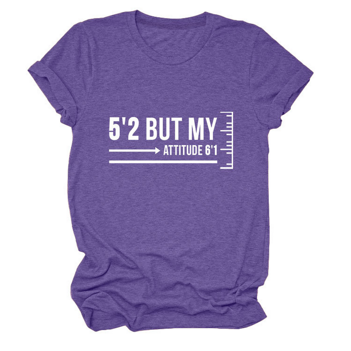 Trendy Graphic Tee Women Short Girl Energy