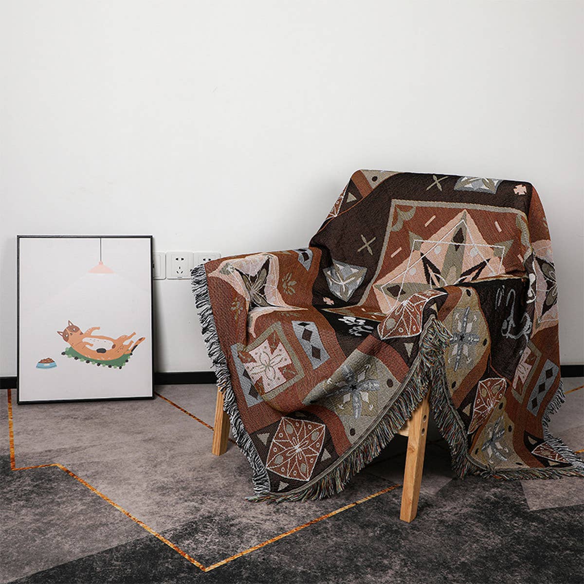 HOME LEISURE BLANKET SOFA BLANKET COVER BLANKET