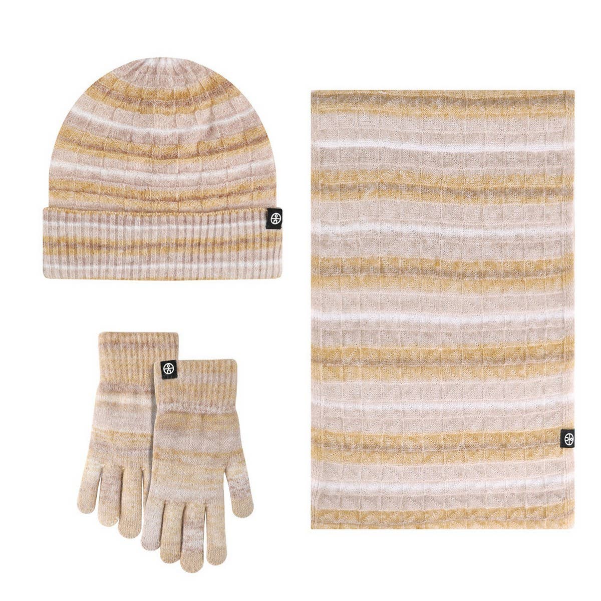 NEW SOLID COLOR WOOL KNITTED WARM THREE-PIECE SUIT_CWMM2776