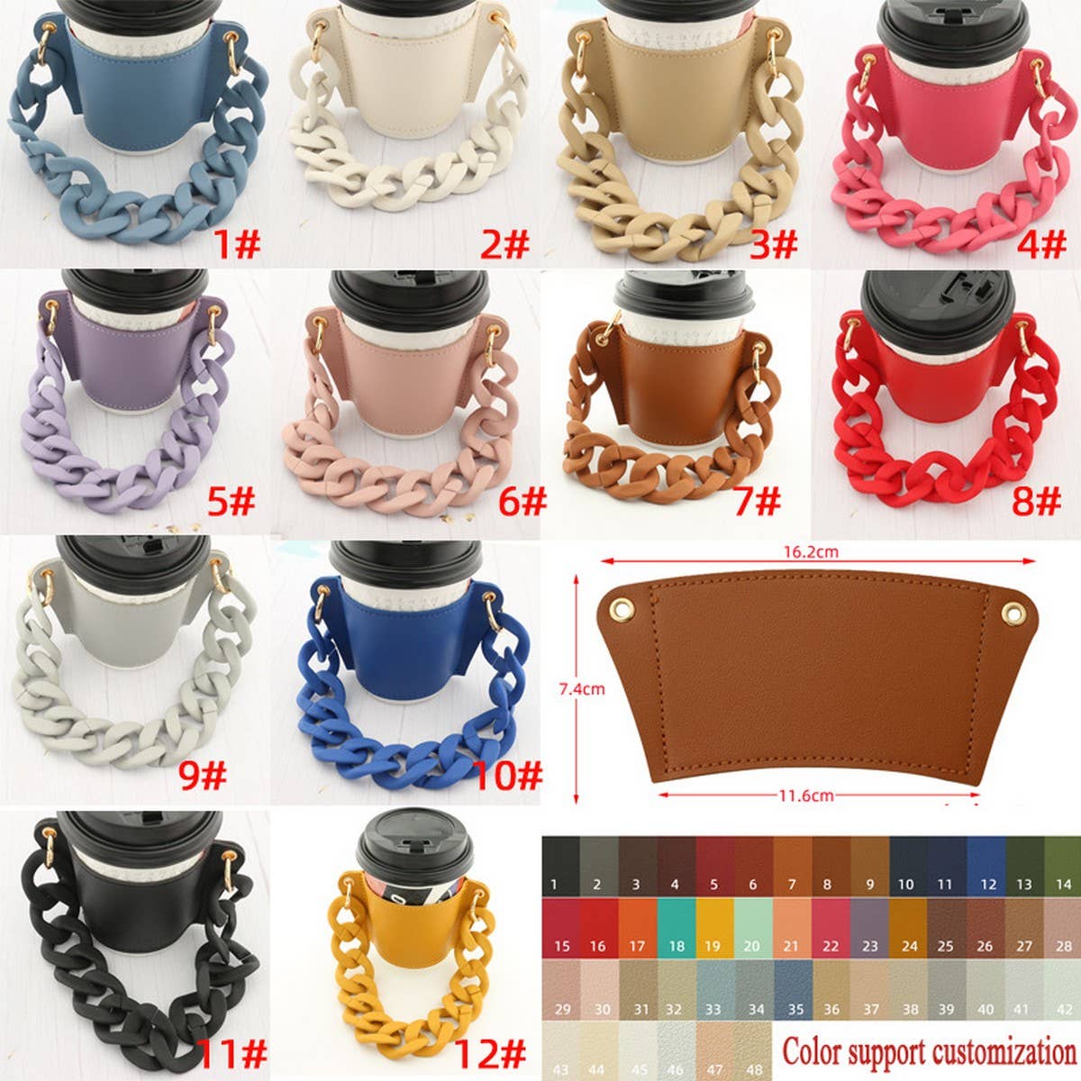 Macaron Color Phone Chain,Plastic BraceletAccessory_CWAB5101