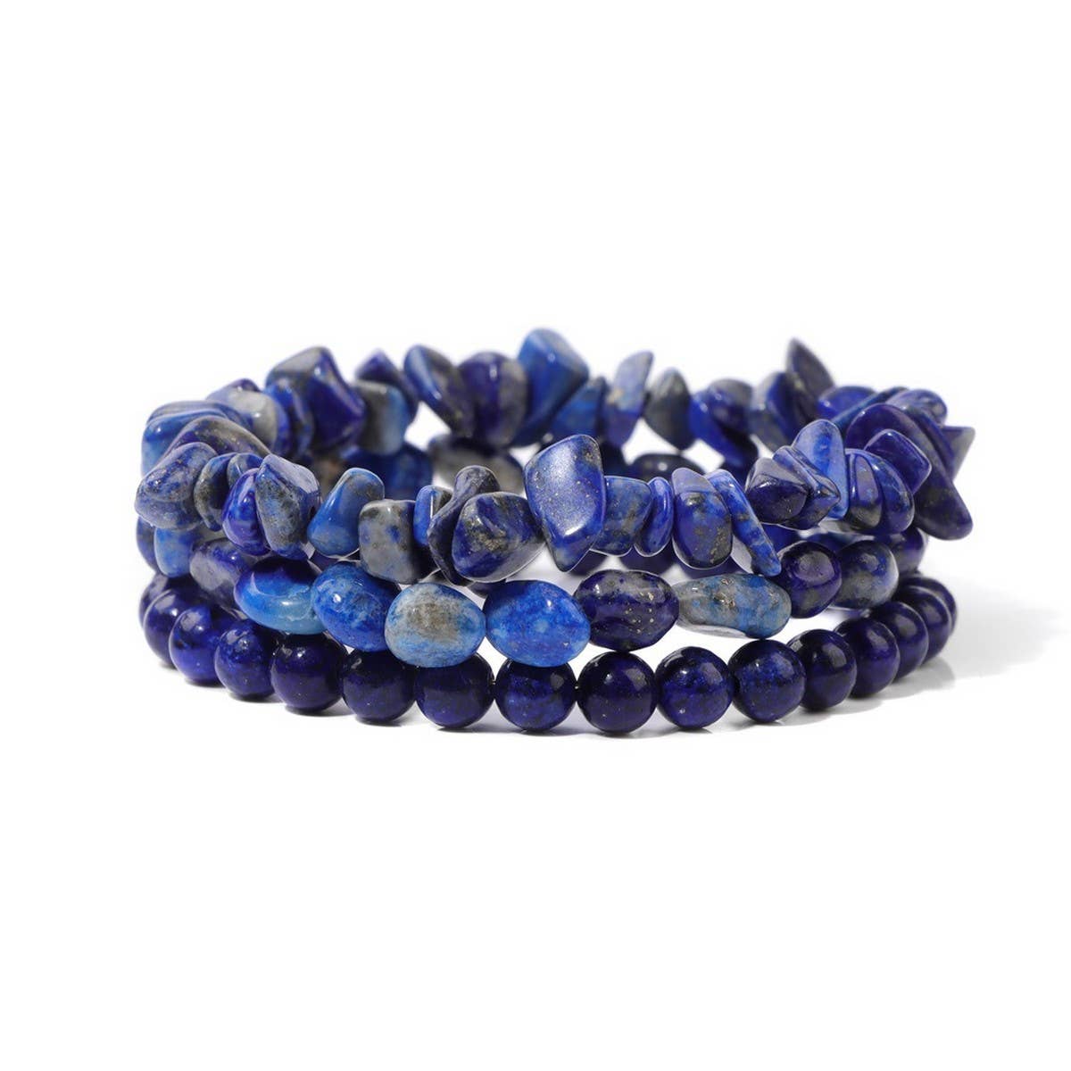 CWAJE4300_CANDY COLORED GRAVEL FASHION LAYERED BRACELET
