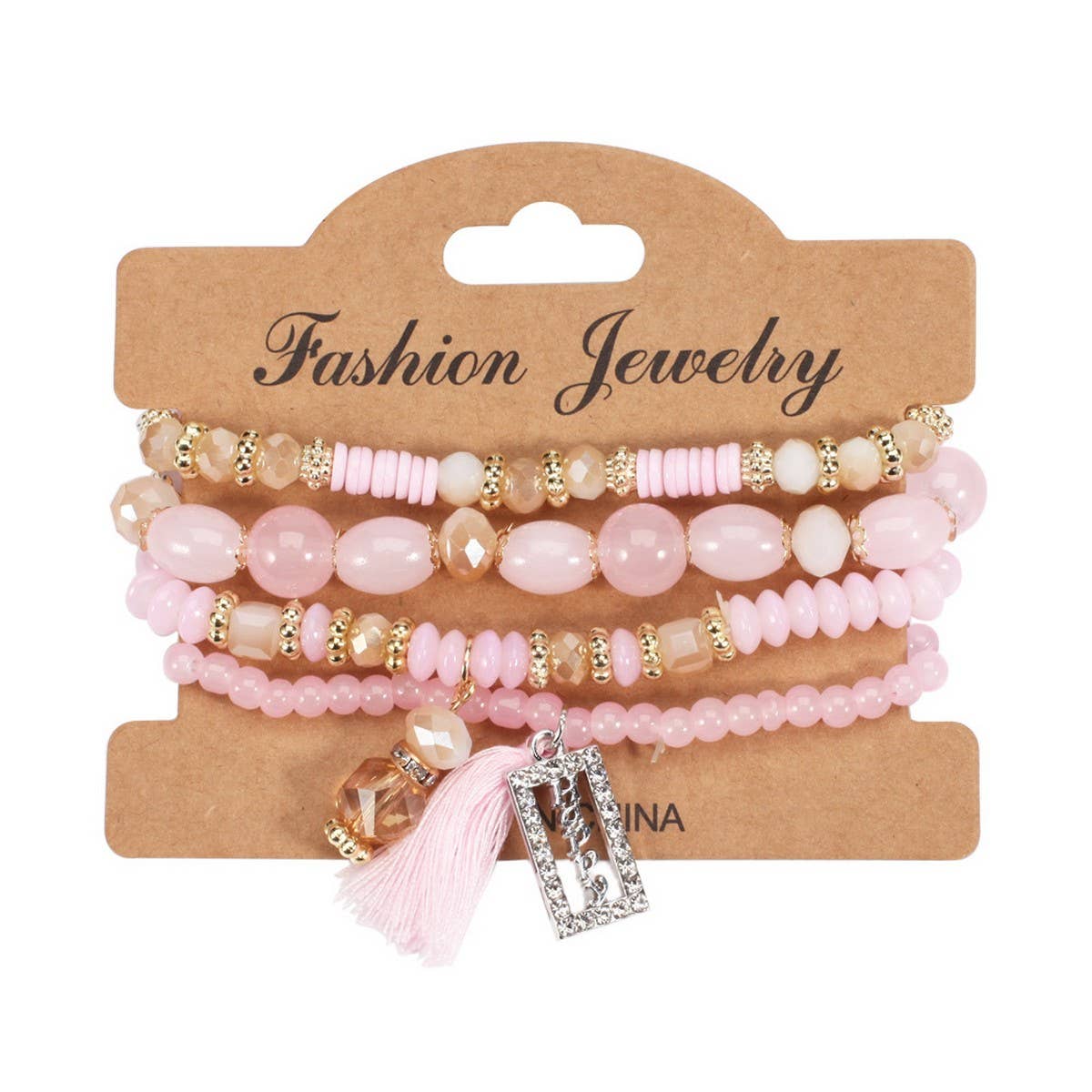 CWAJE05694_BOHO HAPPY TASSEL CRYSTAL MULTI LAYER BRACELET
