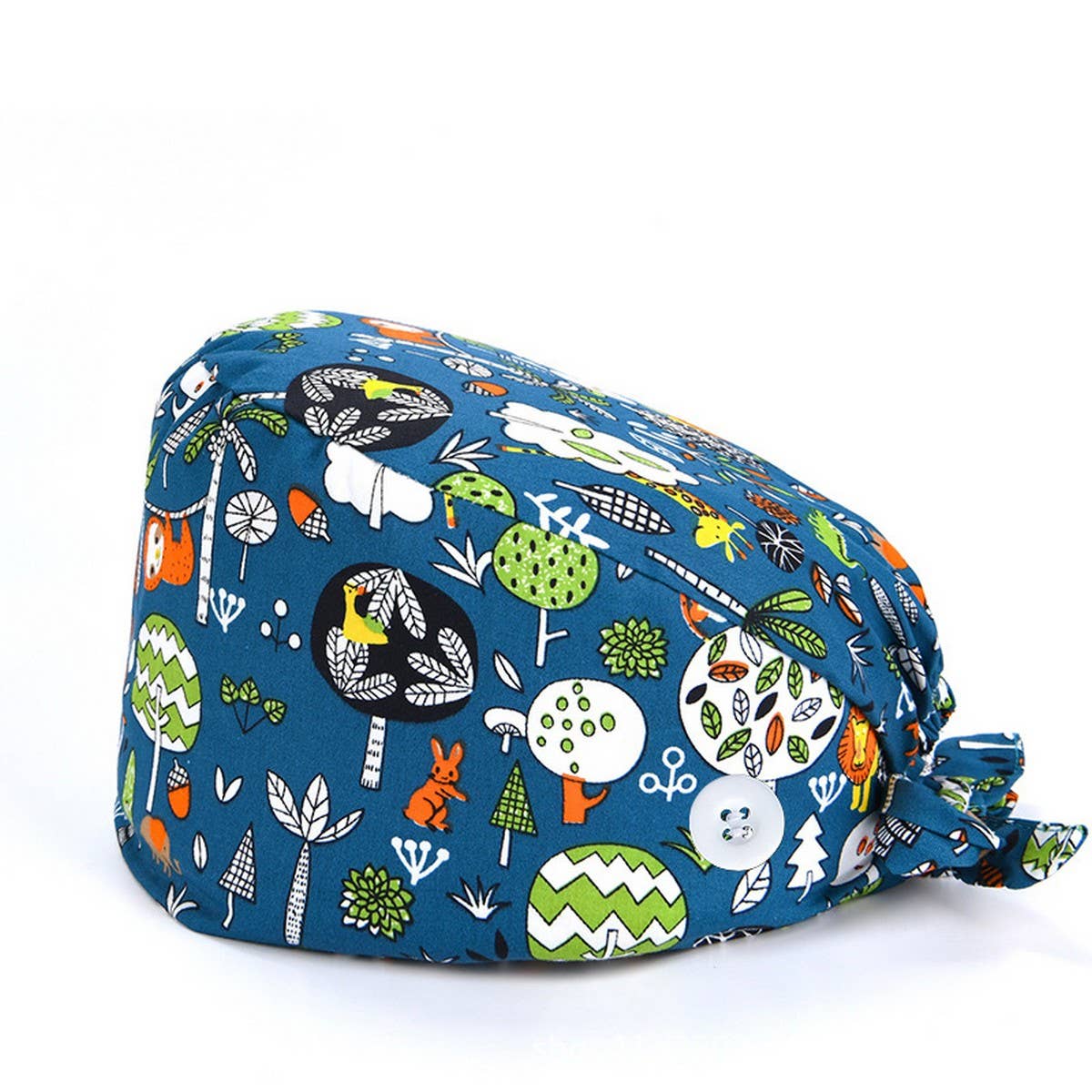SURGICAL CAP PURE COTTON EMBROIDERED DOCTOR CAP_CWAH3323