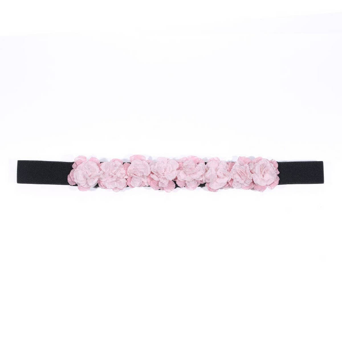 Floral Elastic Waist Belt Stylish Cincher