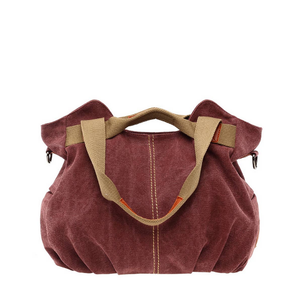RETRO CANVAS SHOULDER CROSSBODY BAG TOTE BAG_CWAB1275