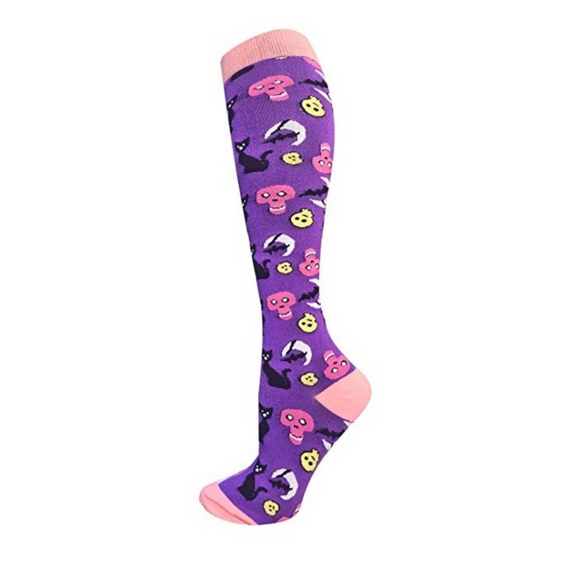HALLOWEEN SPORTS COMPRESSION SOCKS WOMEN