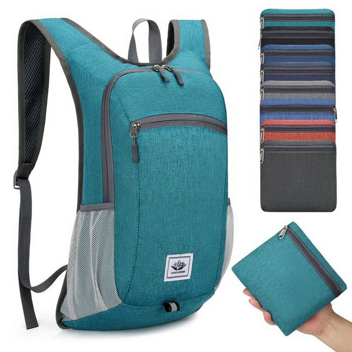 Foldable Lightweight Travel Backpack Unisex_CWAB5407