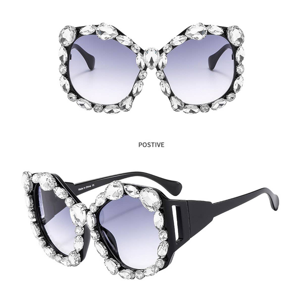 LARGE FRAME POLYGONAL HIGH-TECH SUNGLASSES